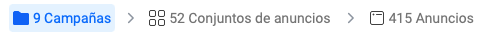 Muestra del pool de anuncios